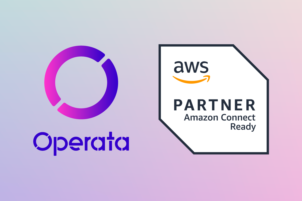 Operata awarded Amazon Connect Ready designation, joins a select group of AWS partners that have achieved this designation.